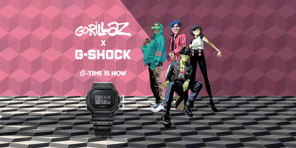 Ini Jadinya Kalo G-Shock Kolaborasi dengan Gorillaz